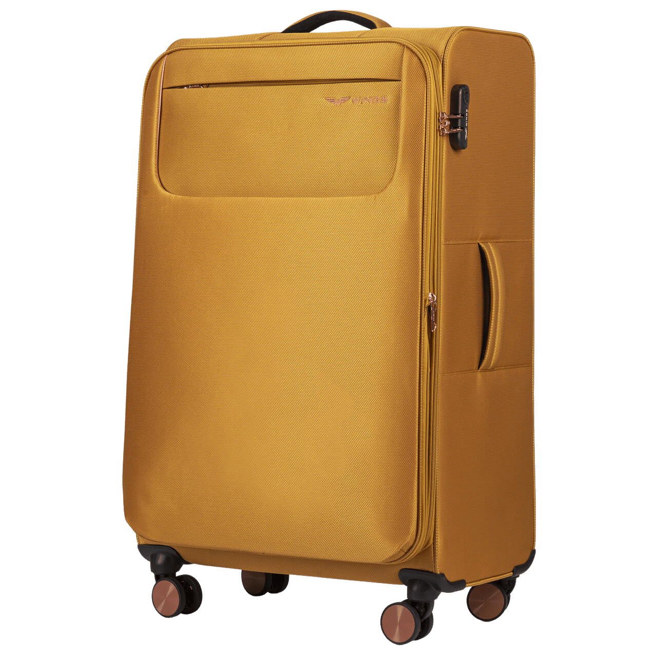 Мека голяма куфар Tern Wings 28" ЖЪЛТО