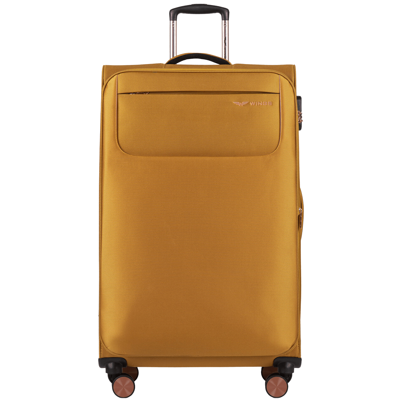 Мека голяма куфар Tern Wings 28" ЖЪЛТО