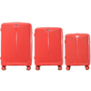 Set od 3 kofera Wings x Paprocki Brzozowski COCKATIEL – CRVENA