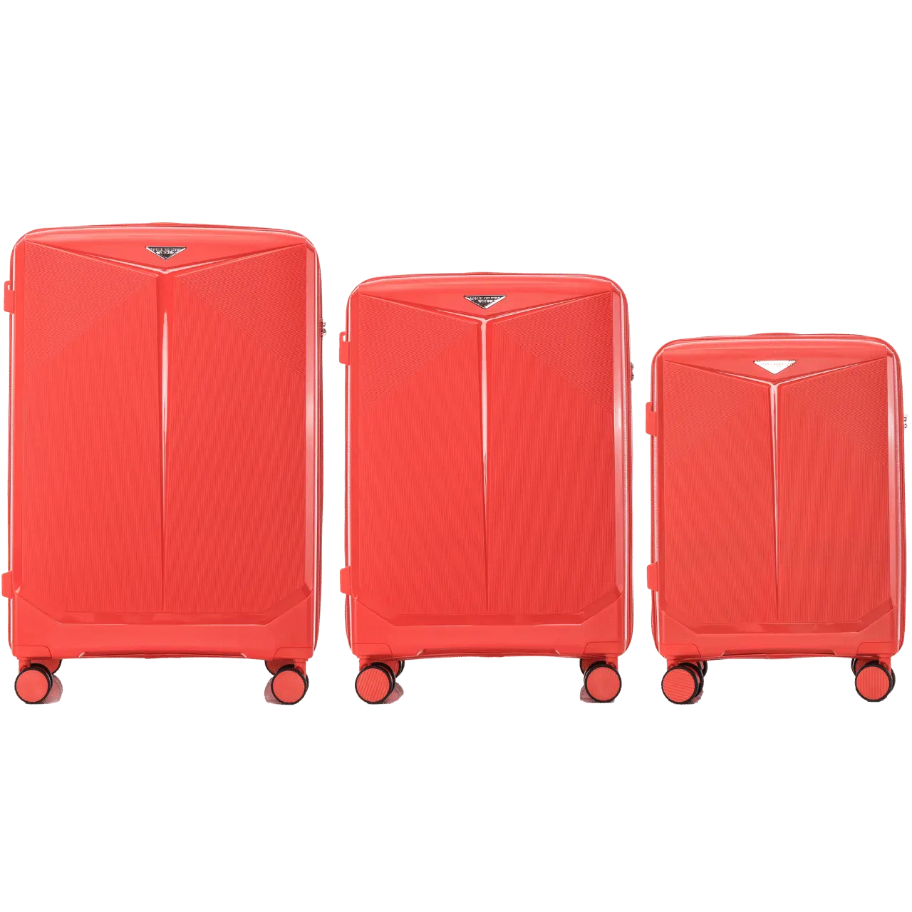 Komplet 3 walizek Wings x Paprocki Brzozowski COCKATIEL – RED WINGS X PAPROCKI BRZOZOWSKI