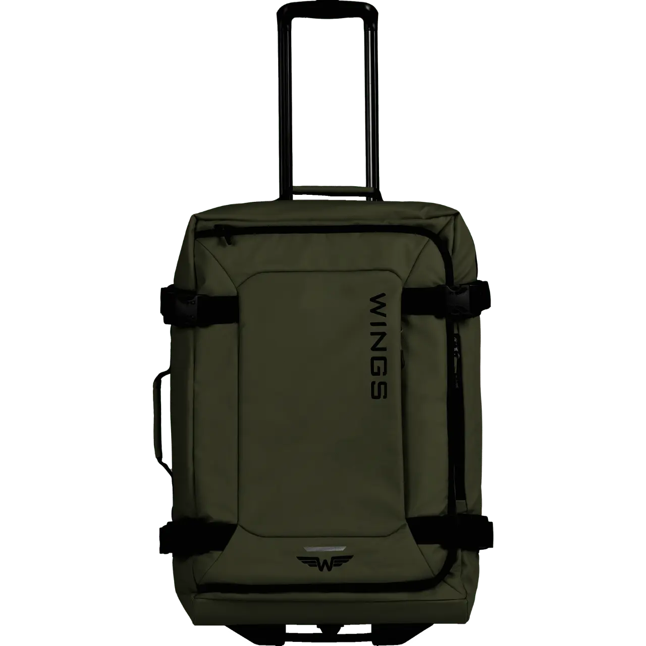 WINGS Komplet walizek miękkich 7w1 ROOK dark green ROOK COLLECTION