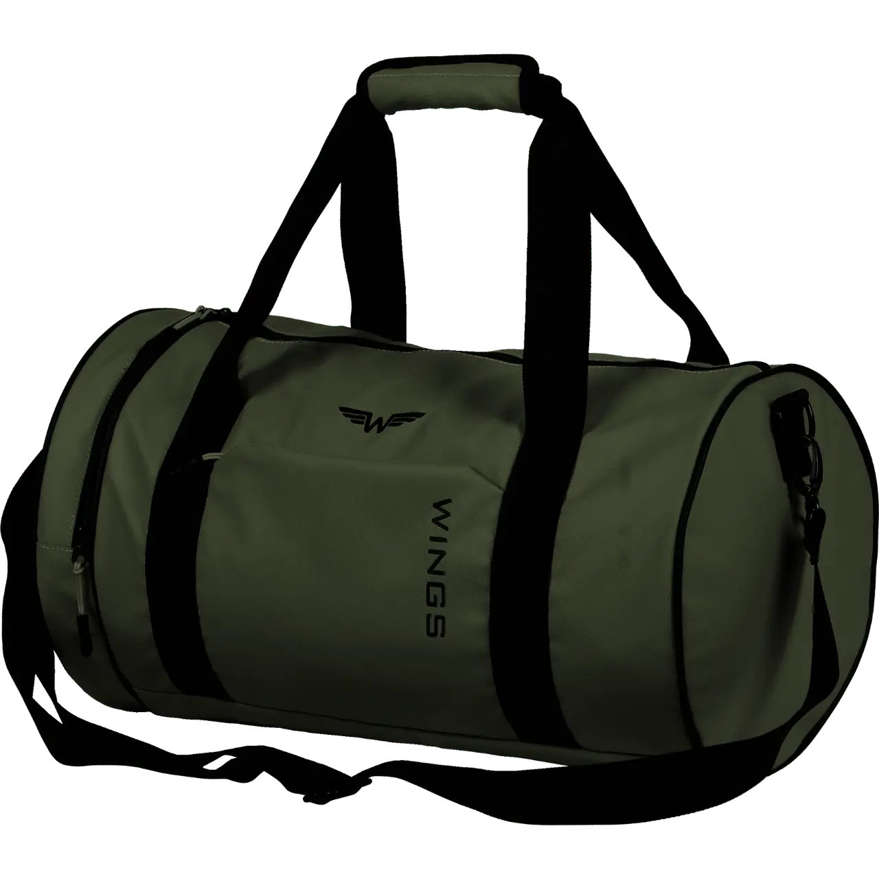WINGS Komplet walizek miękkich 7w1 ROOK dark green ROOK COLLECTION