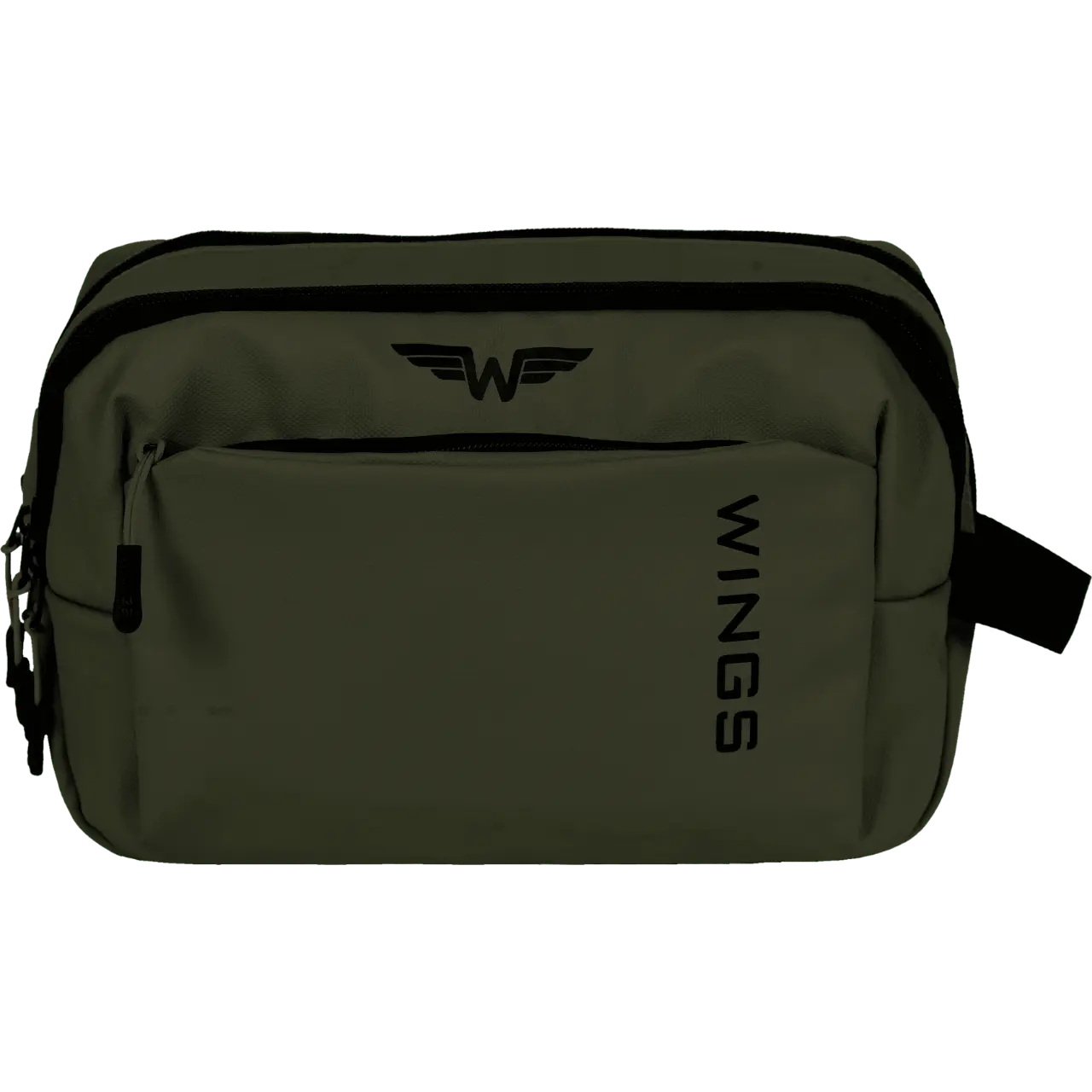 WINGS Komplet walizek miękkich 7w1 ROOK dark green ROOK COLLECTION