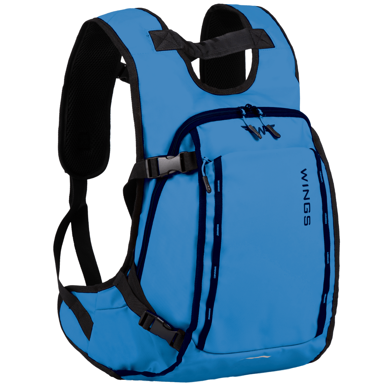 WINGS Set de trolere moi 7 în 1 ROOK albastru