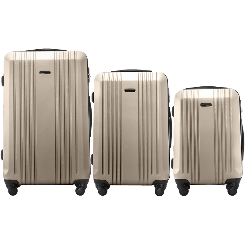 Set de 3 maletas Wings KESTREL Champagne