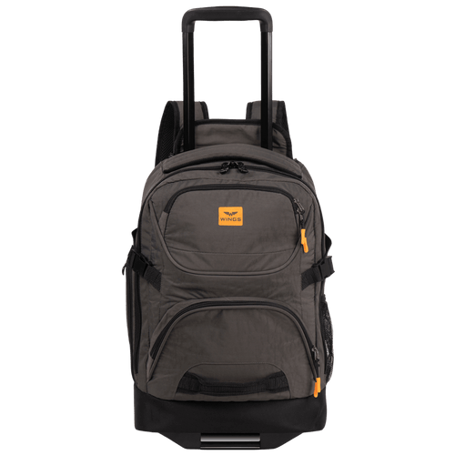 WINGS Batoh s funkciou tašky na kolieskach TURNSTONE 1816 tmavosivý