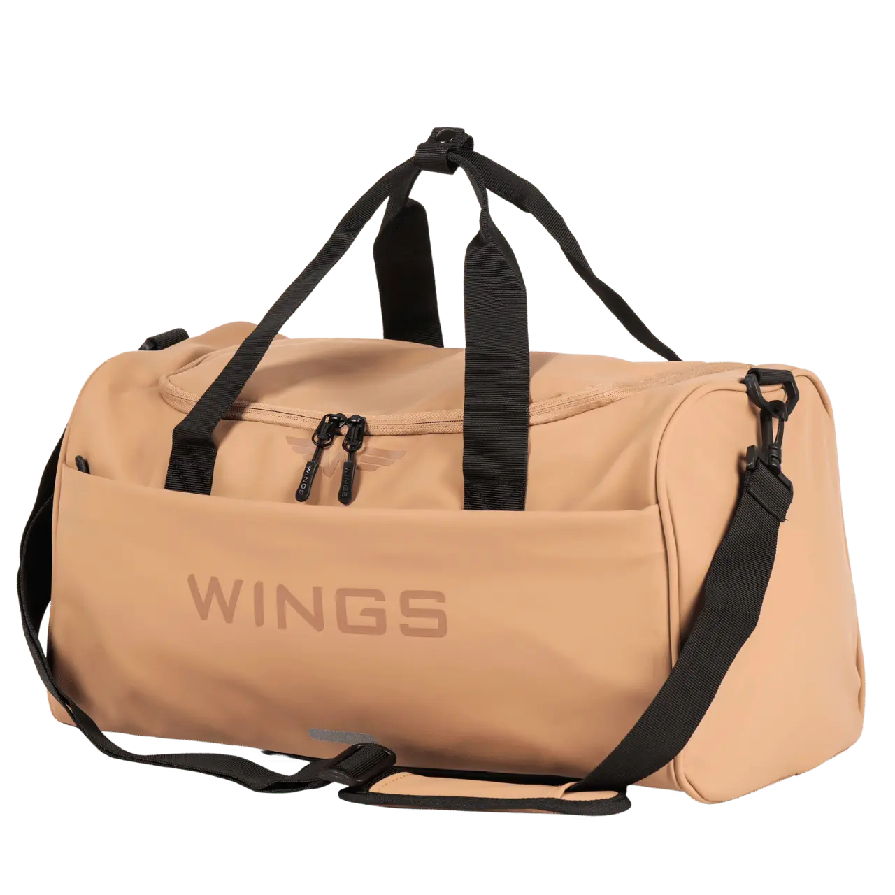 WINGS Komplet walizek miękkich 4w1 STORK Cappuccino STORK COLLECTION