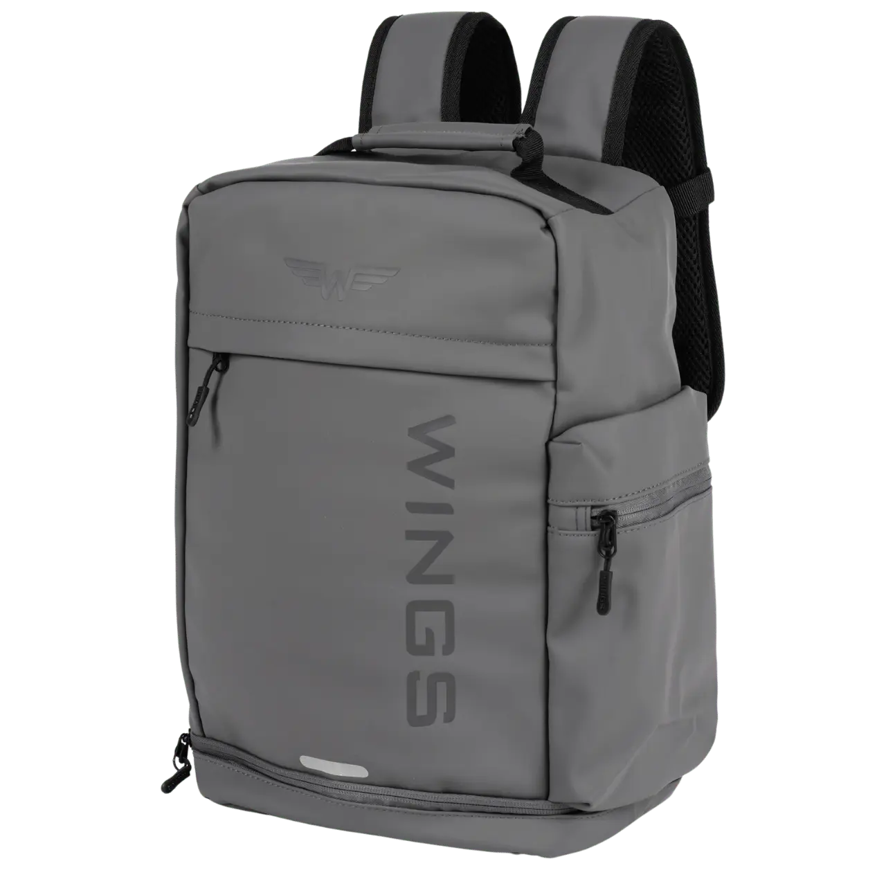 WINGS Komplet walizek miękkich 4w1 STORK Grey STORK COLLECTION