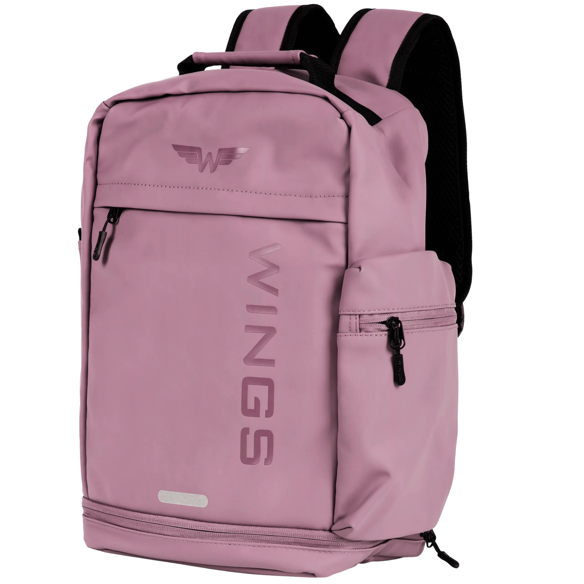WINGS Komplet walizek miękkich 4w1 STORK Light Purple STORK COLLECTION