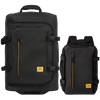 WINGS 2-in-1 Travel Set Backpack + Suitcase S 20" PARTRIGE Black