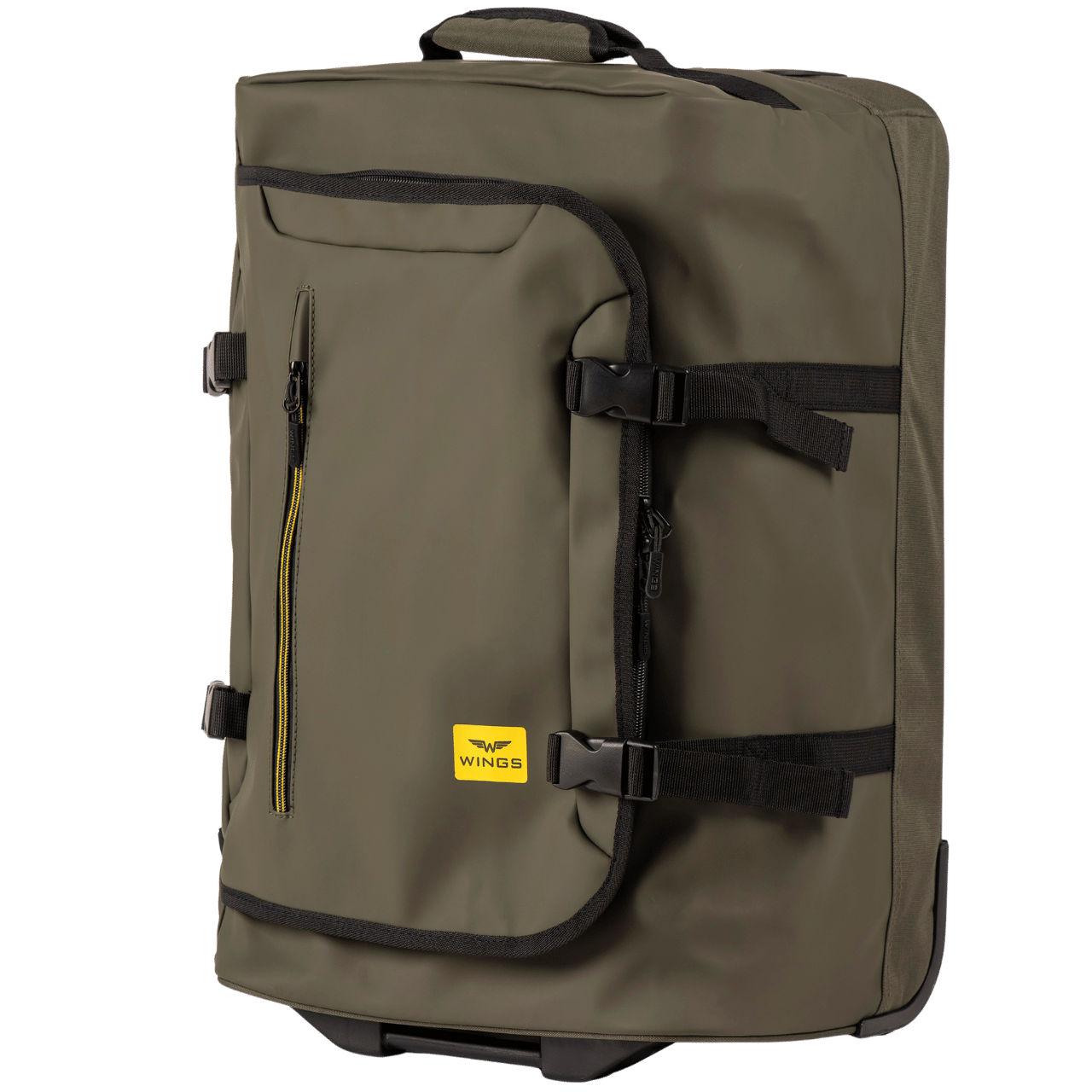 WINGS Set da viaggio 2 in 1 zaino + valigia S 20" PARTRIGE verde scuro