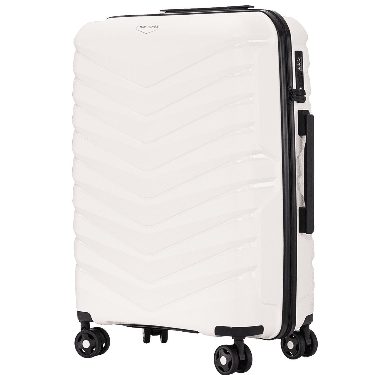 Zestaw 3 walizek Wings PHOENIX polipropylen WHITE PHOENIX COLLECTION