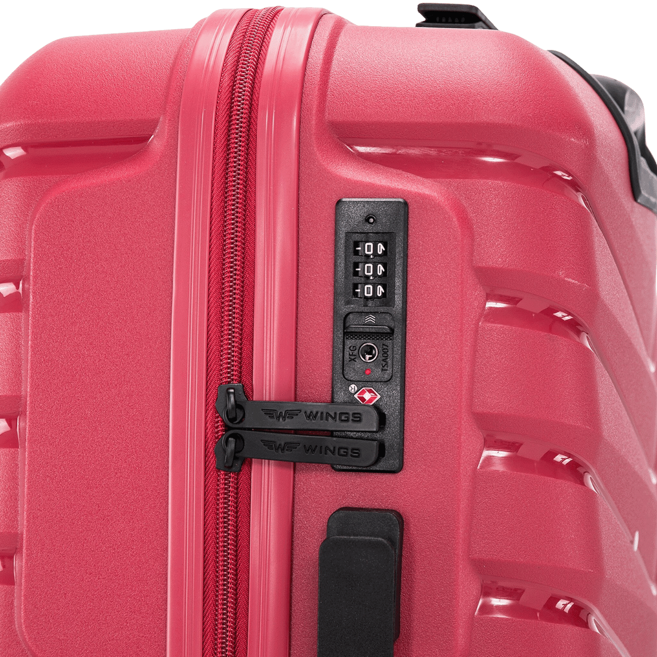 Mittlerer Koffer Wings PHOENIX Polypropylen 24" WEISS