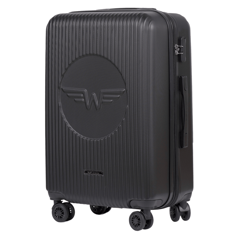 Set of 3 WINGS Swallow 3.0 Suitcases DARK GREY