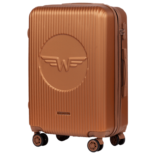 Súprava 3 kufrov Wings Swallow 3.0 hnedá