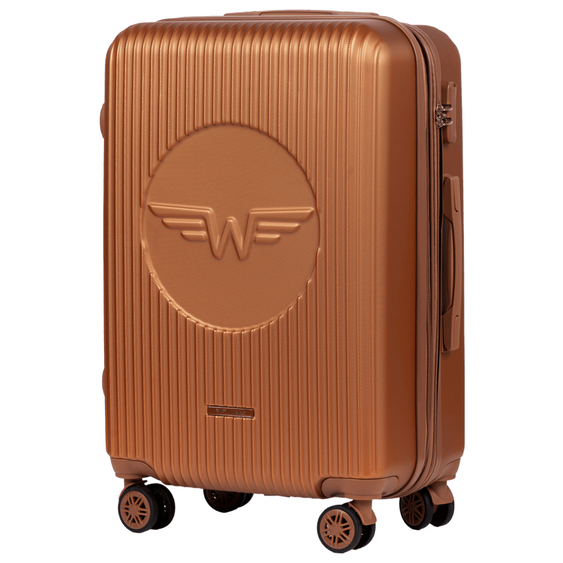Set of 3 WINGS Swallow 3.0 Suitcases BROWN