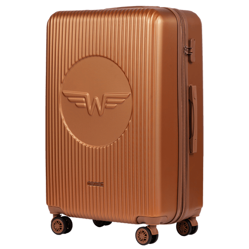 Veľký kufor Wings Swallow 3.0 hnedá 28"