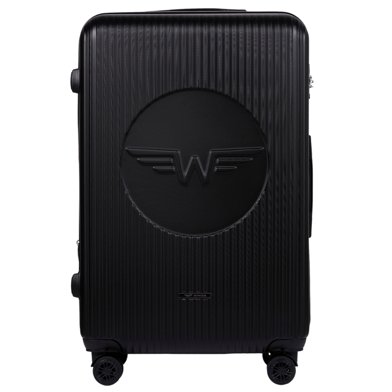 Large WINGS Swallow 3.0 Suitcase BLACK 28"