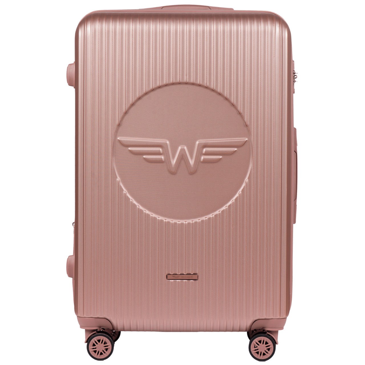 Large suitcase Wings Swallow 3.0 ROSE GOLD 28”
