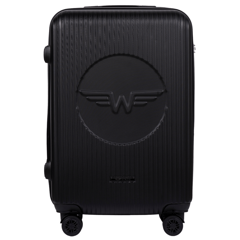 Medium WINGS Swallow 3.0 Suitcase BLACK 24"