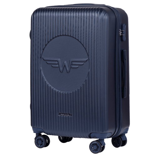 Medium suitcase Wings Swallow 3.0 BLUE 24”