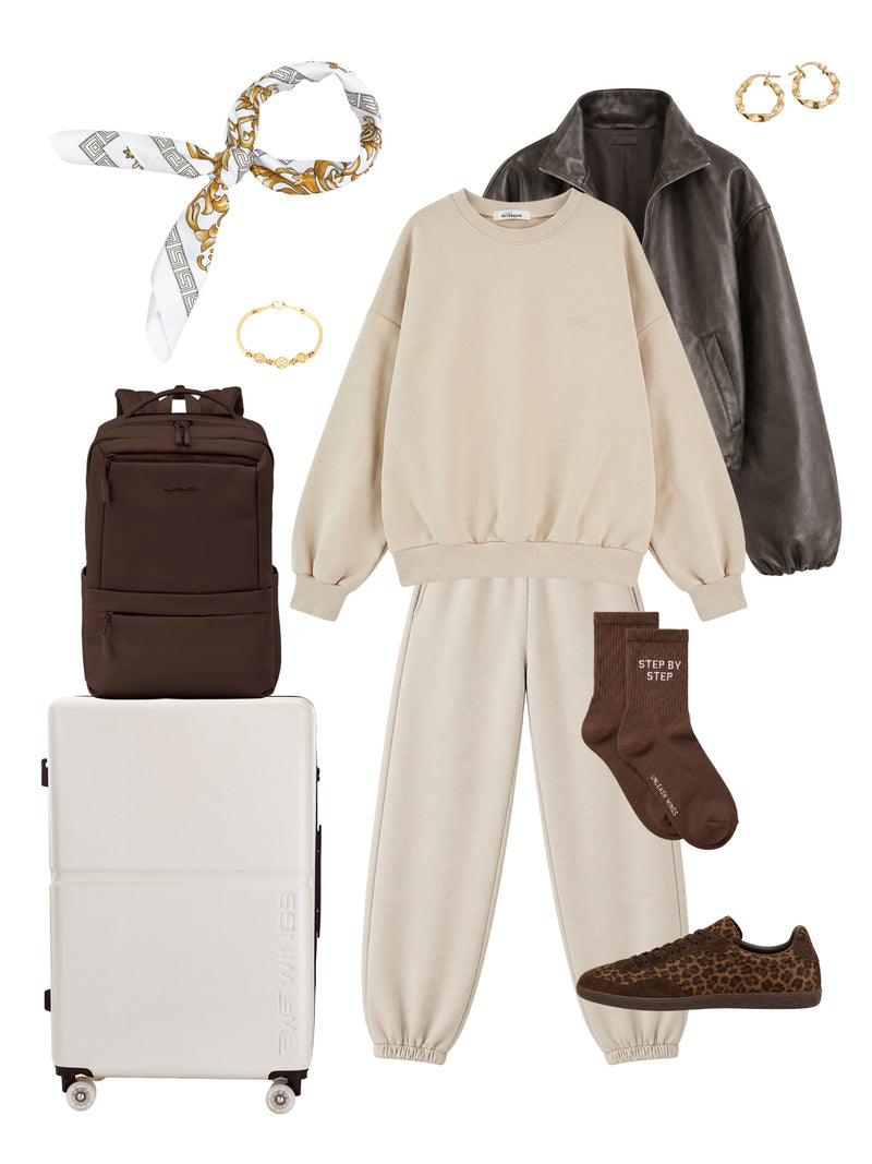 Beige & BLACK