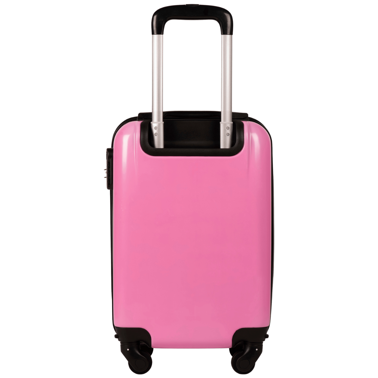 Detský kabínový tvrdý kufor WINGS ružový astronaut XS 18"