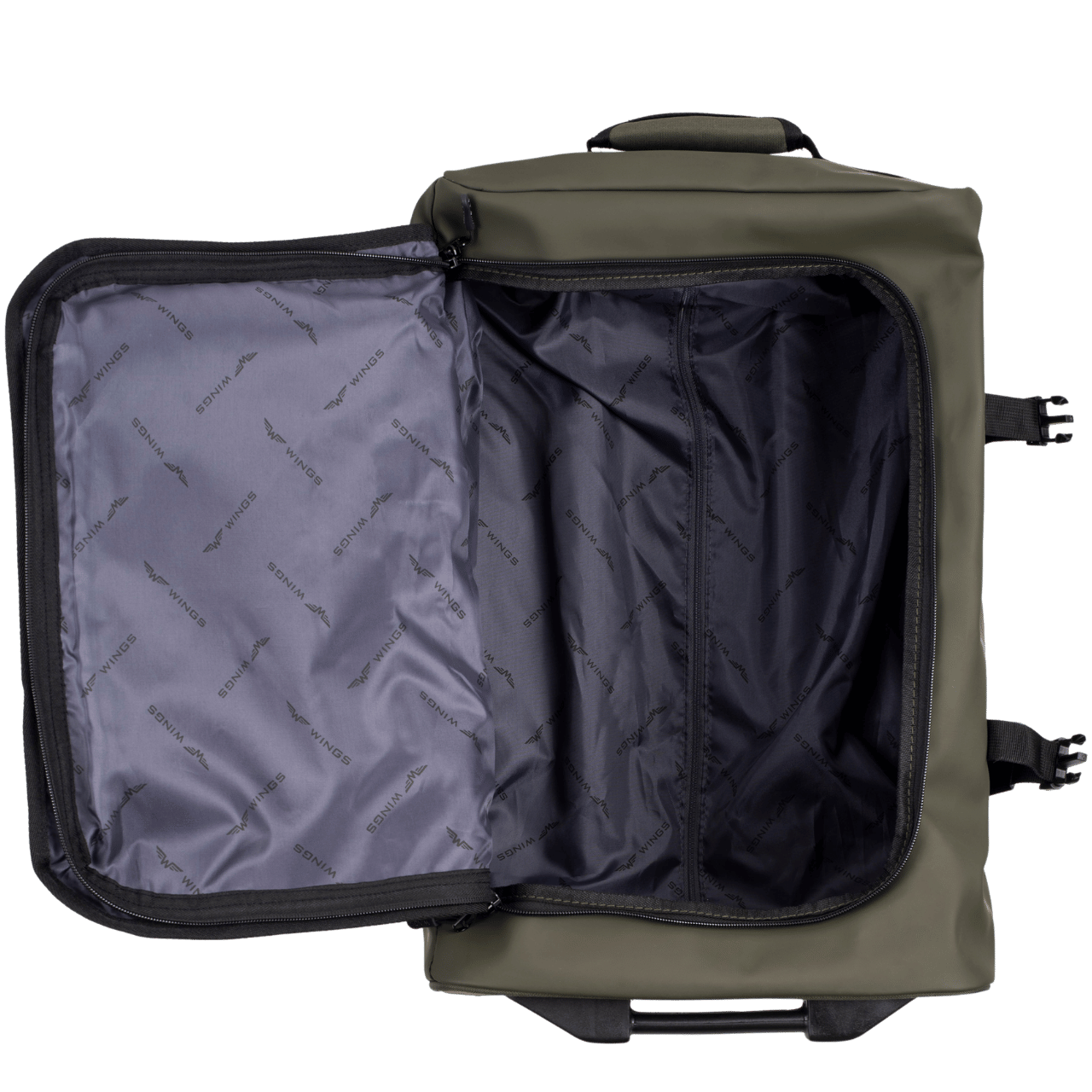 WINGS Malý kabinový kufr  20" ROOK žlutý