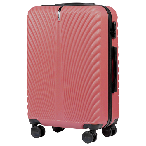Set of 4 suitcases WINGS SWAN DIRTY PINK