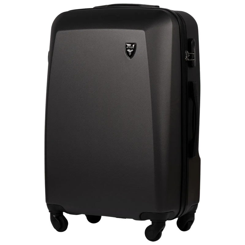 SET OF 4 WINGS PLOVER SUITCASES DARK GREY