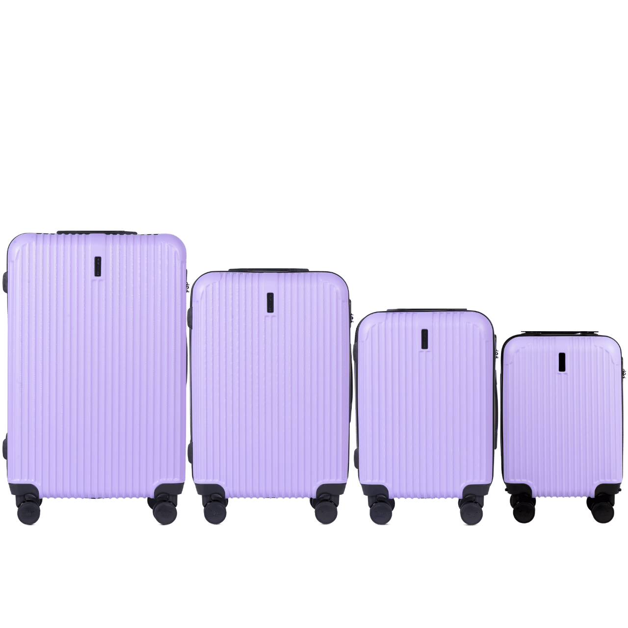 ZESTAW 4 WALIZEK WINGS EGRET LIGHT PURPLE EGRET COLLECTION