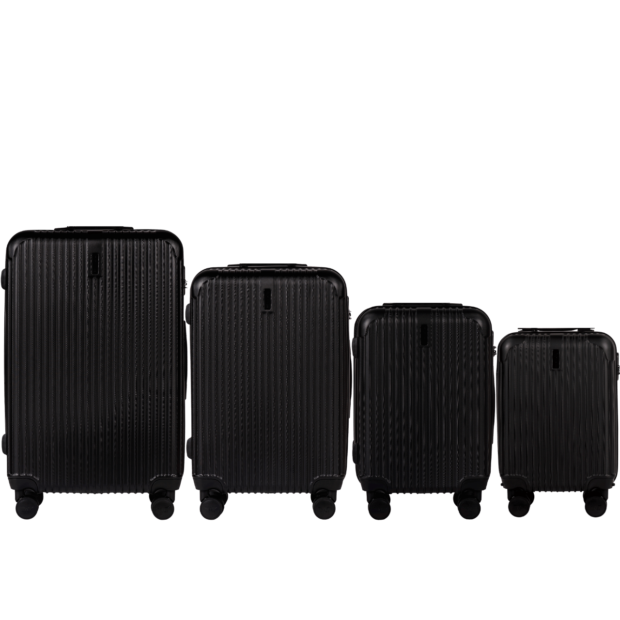 ZESTAW 4 WALIZEK WINGS EGRET BLACK EGRET COLLECTION