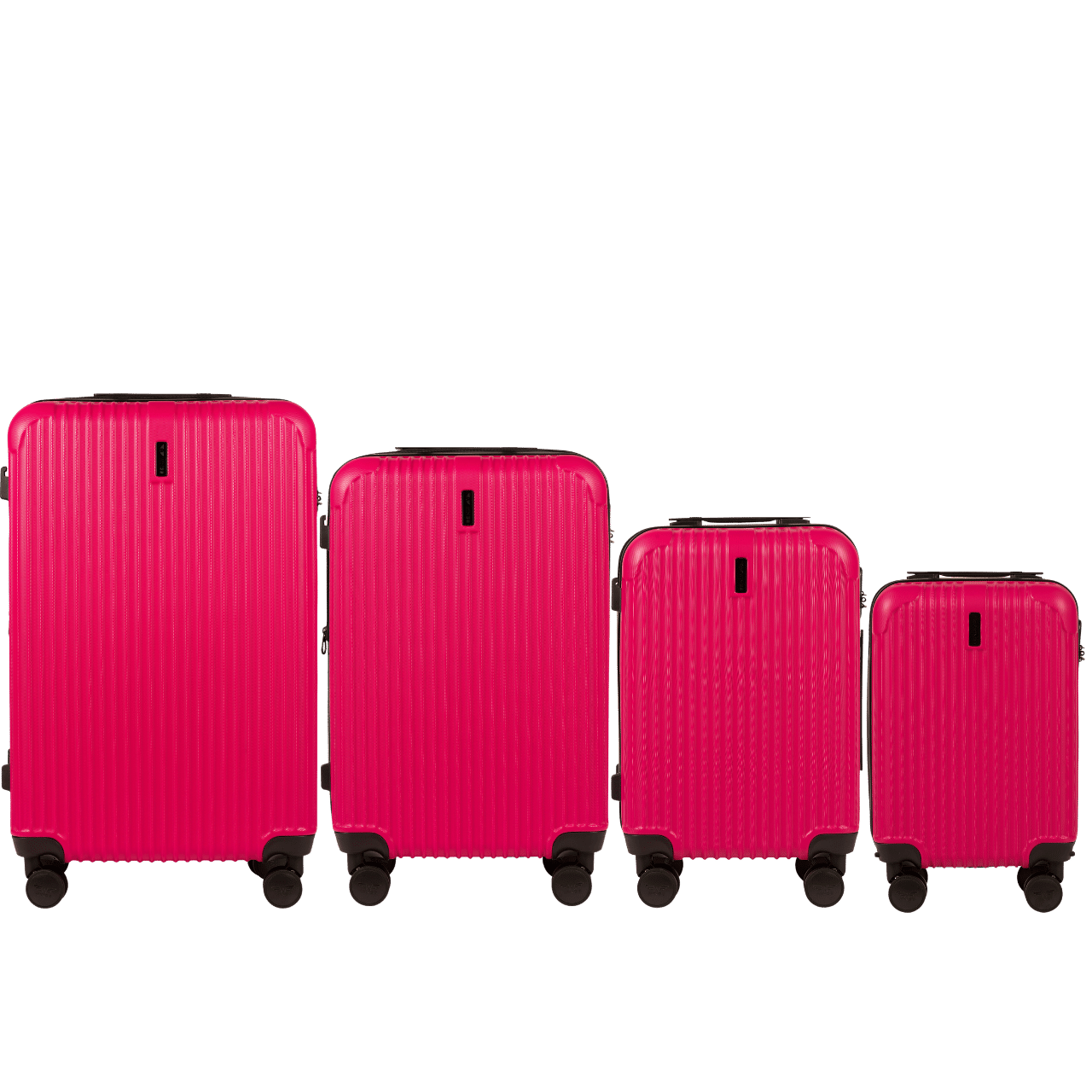 ZESTAW 4 WALIZEK WINGS EGRET ROSE RED EGRET COLLECTION