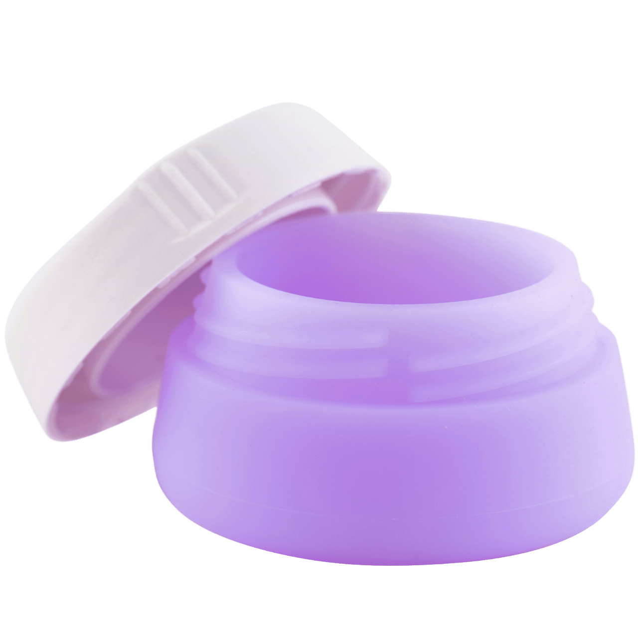 Silikonowy słoiczek podróżny na krem 22ml PURPLE TRAVEL MUST HAVE