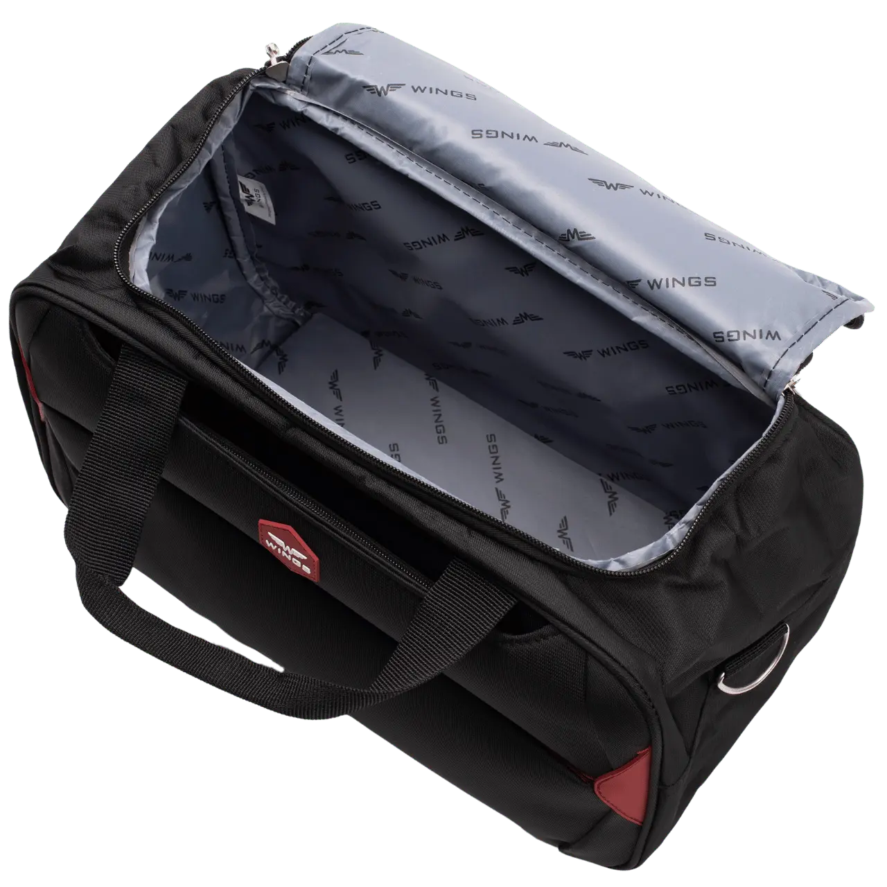Zestaw 3 walizek DIPPER + torba podręczna Wings BLUE DIPPER COLLECTION