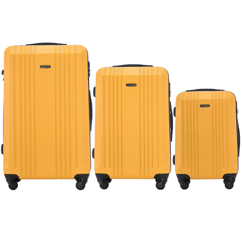 Set de 3 maletas Wings KESTREL Amarillo