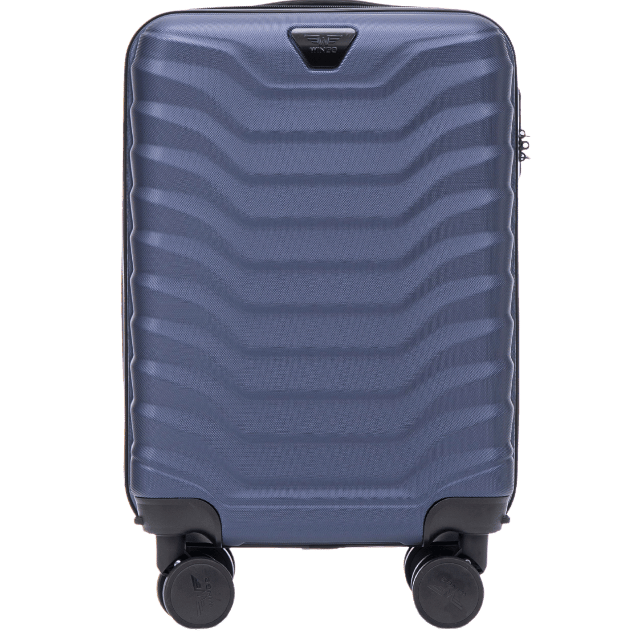 Malý kabinový kufr Wings PEAFOWL 18“ BLUE
