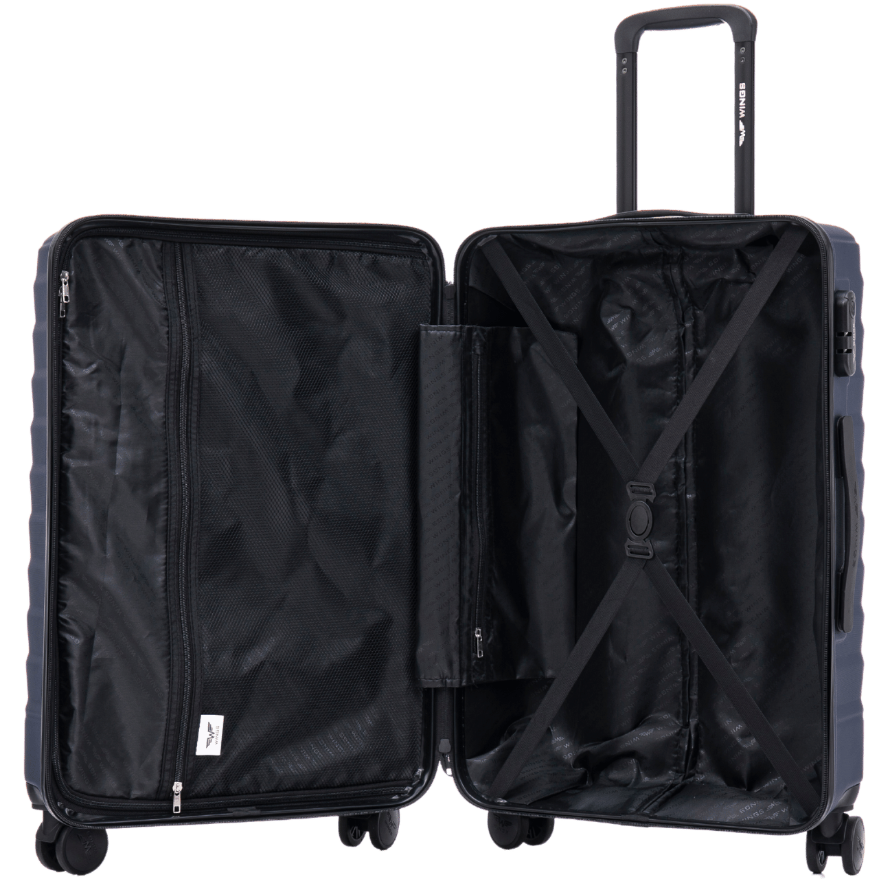 Kabinový kufr Wings PEAFOWL 20“ BLUE