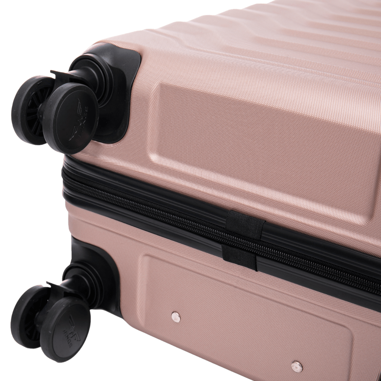 Кабинен куфар Wings PEAFOWL 20" РОЗОВ ЗЛАТО