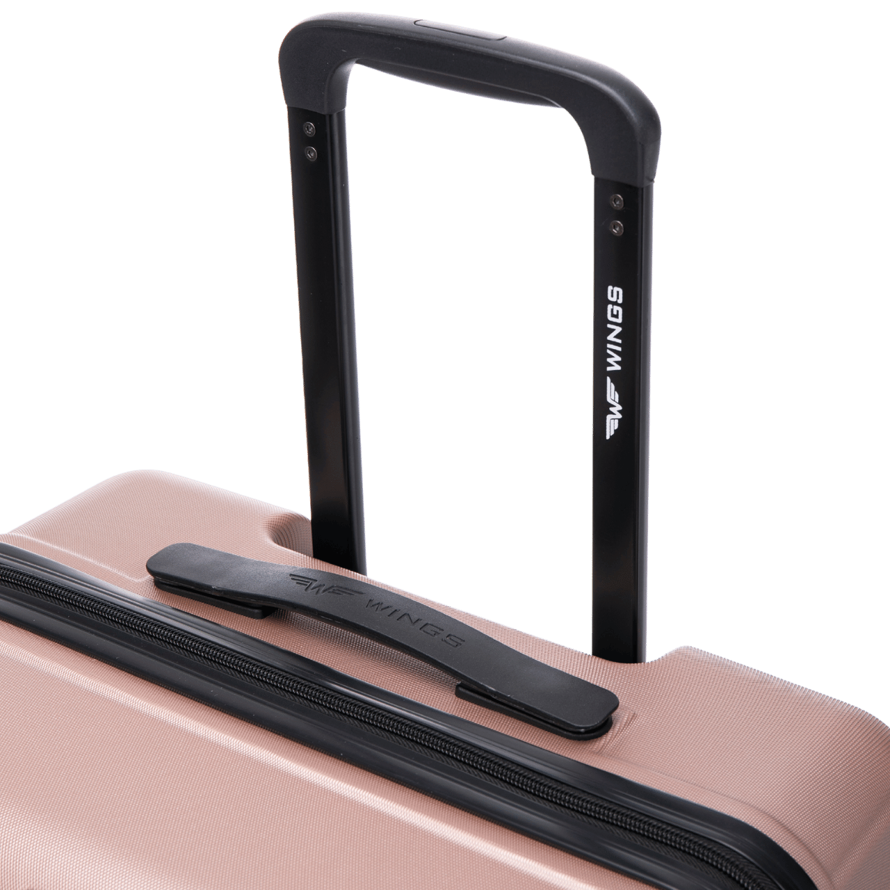 Mini kabinový kufr Wings PEWFOWL 16“ ROSE GOLD