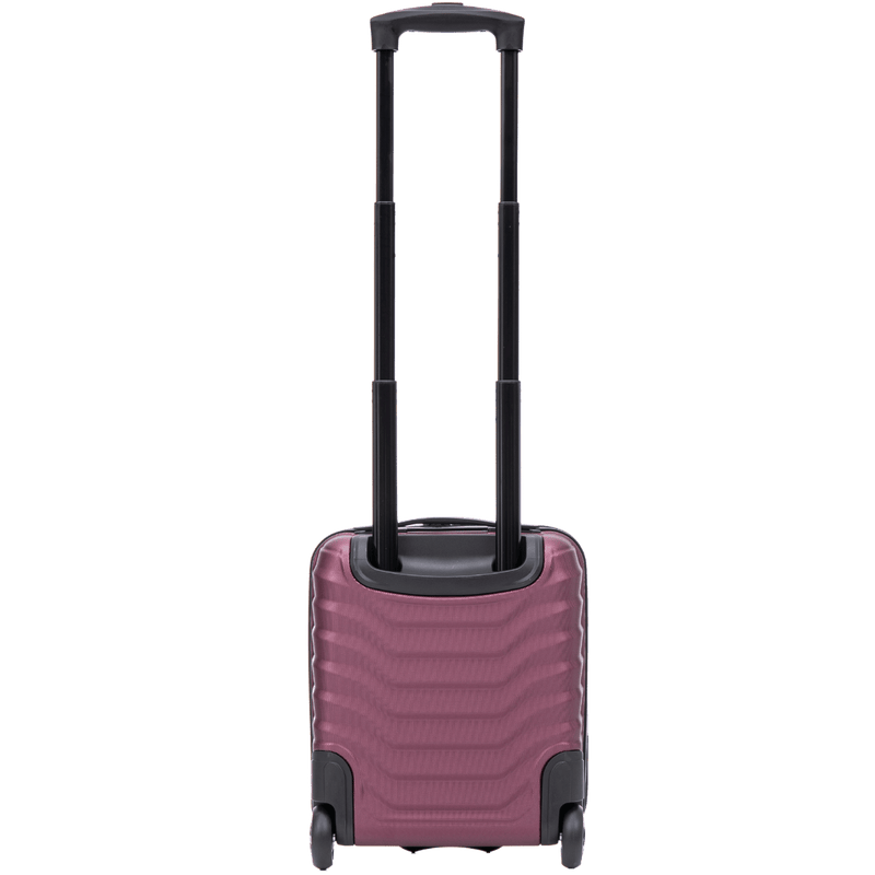 Mini kabinový kufr Wings PEWFOWL 16“ BURGUNDY