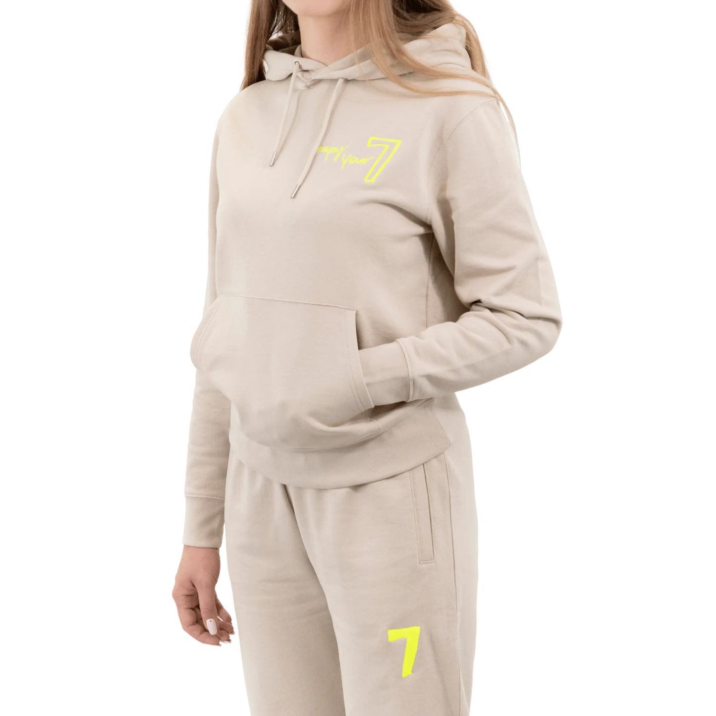 Beżowy komplet Dresowy OVERSIZE z haftem Wings x Paprocki & Brzozowski UNISEX M WINGS X PAPROCKI BRZOZOWSKI