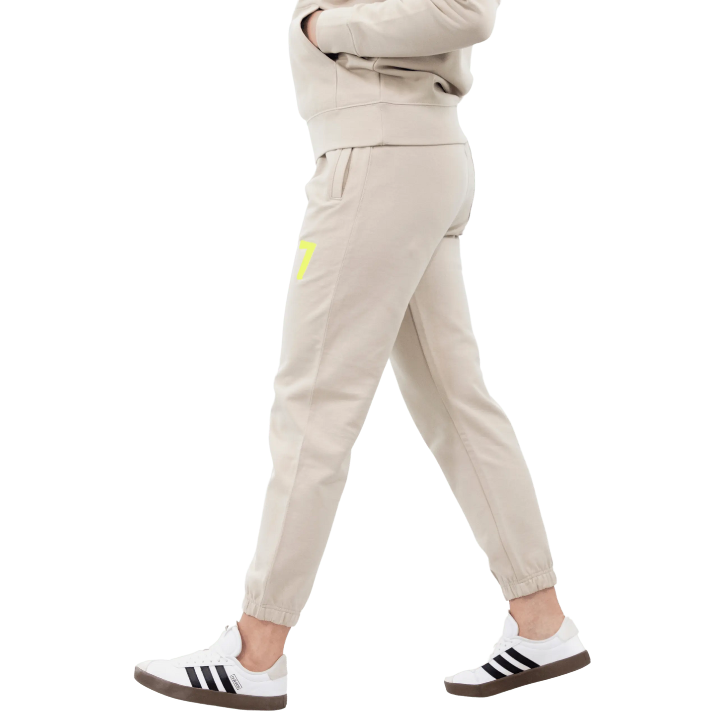 Beżowy komplet Dresowy OVERSIZE z haftem Wings x Paprocki & Brzozowski UNISEX S WINGS X PAPROCKI BRZOZOWSKI