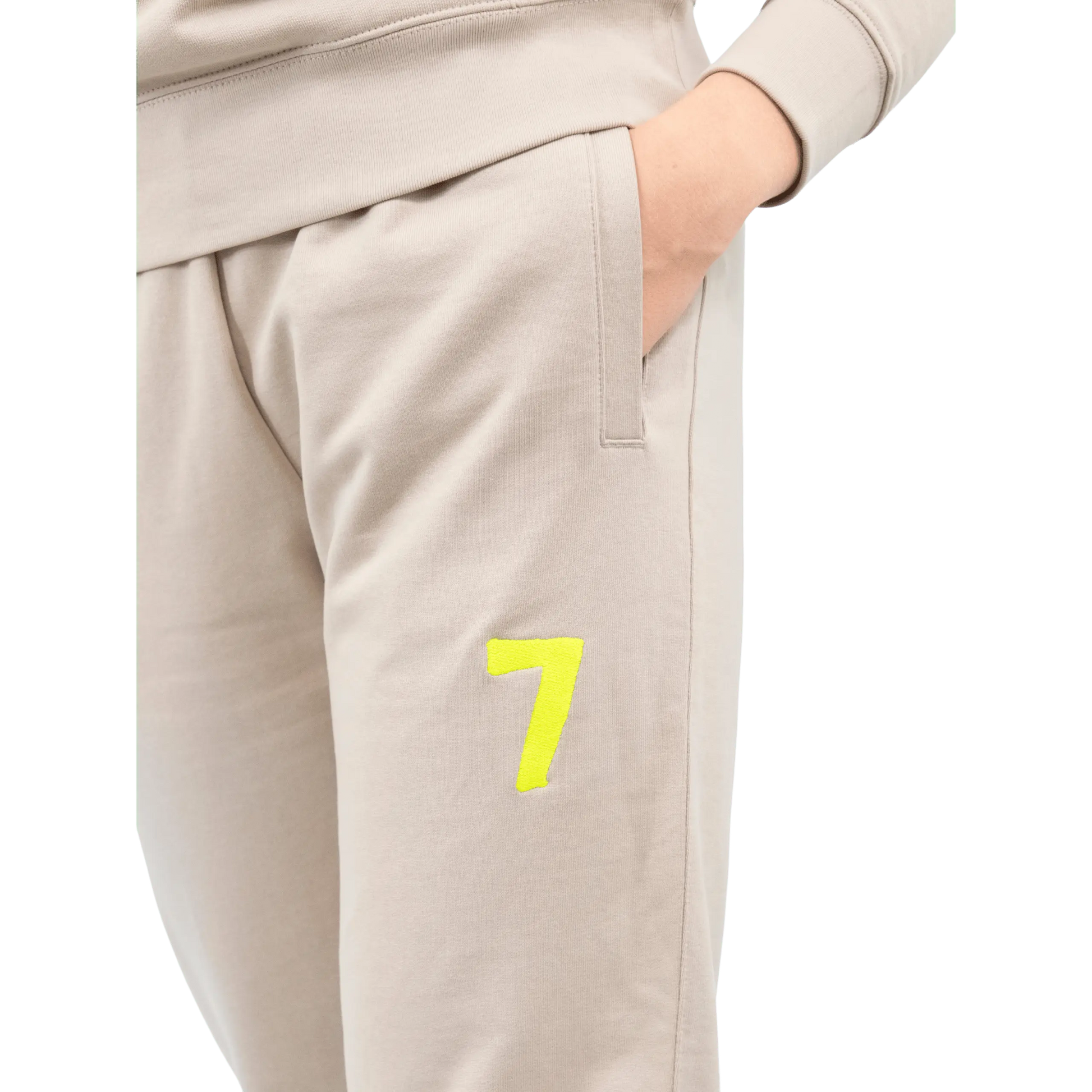 Beżowy komplet Dresowy OVERSIZE z haftem Wings x Paprocki & Brzozowski UNISEX L WINGS X PAPROCKI BRZOZOWSKI