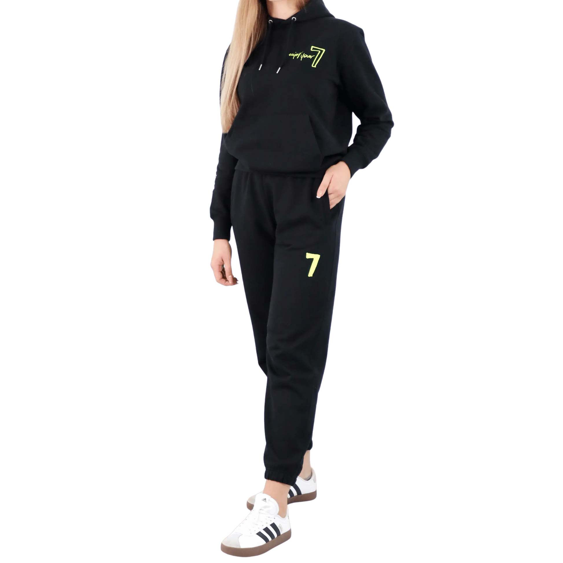 Czarny komplet Dresowy OVERSIZE z haftem Wings x Paprocki & Brzozowski UNISEX L WINGS X PAPROCKI BRZOZOWSKI