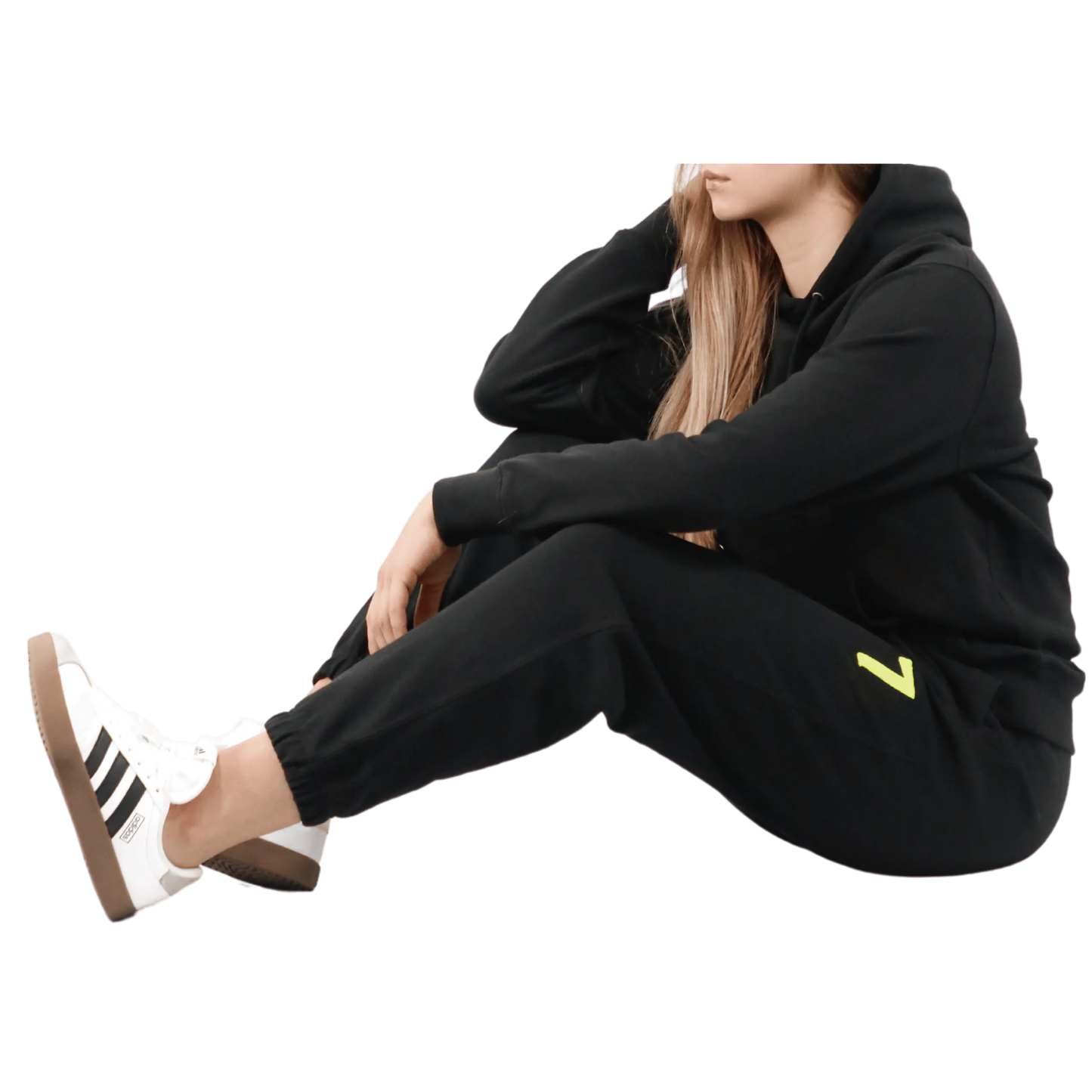 Czarny komplet Dresowy OVERSIZE z haftem Wings x Paprocki & Brzozowski UNISEX L WINGS X PAPROCKI BRZOZOWSKI