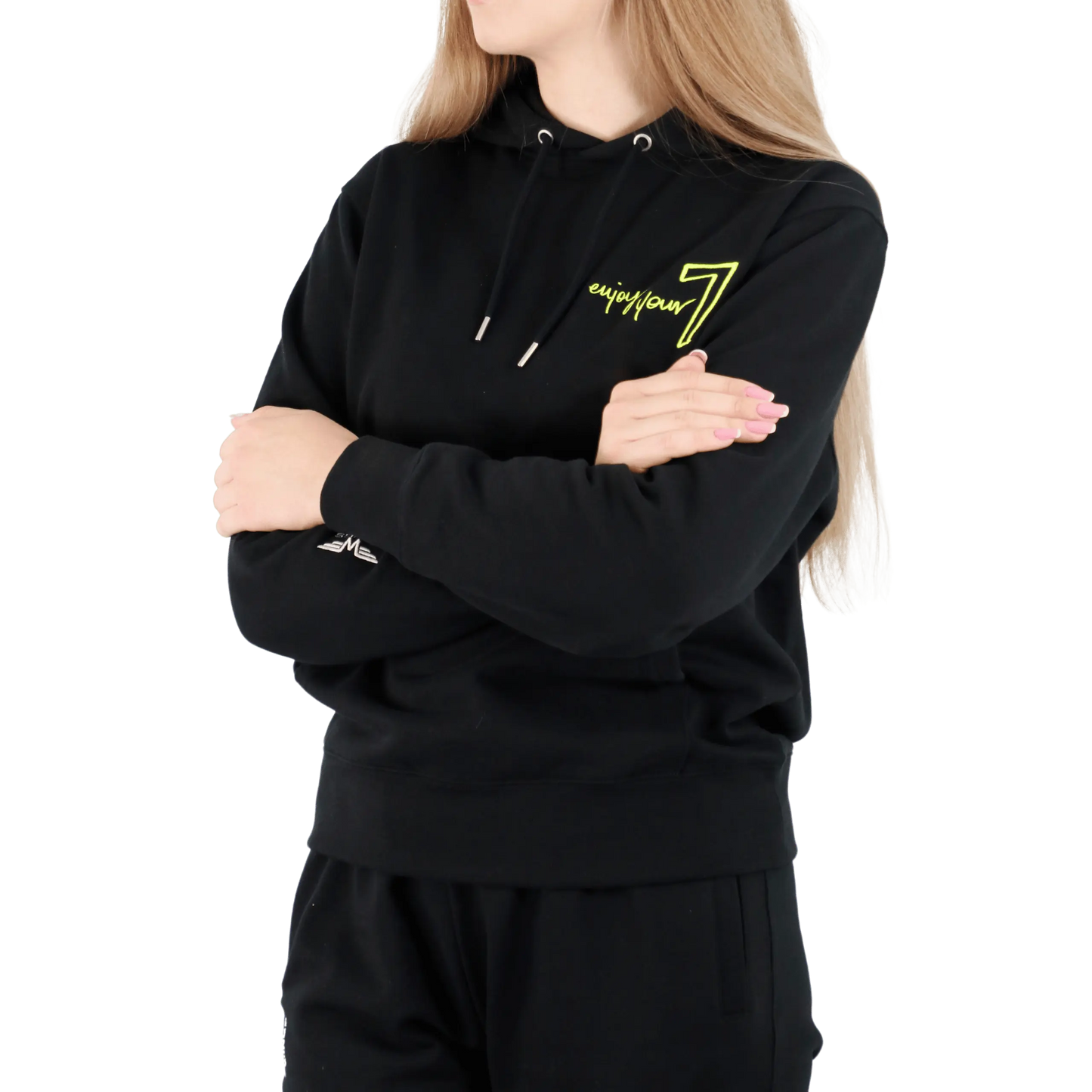 Czarny komplet Dresowy OVERSIZE z haftem Wings x Paprocki & Brzozowski UNISEX M WINGS X PAPROCKI BRZOZOWSKI