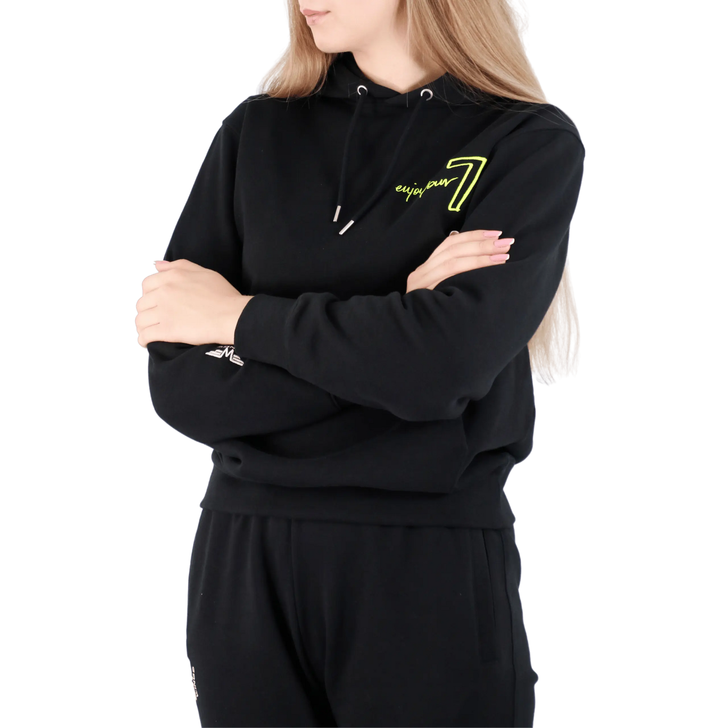 Czarny komplet Dresowy OVERSIZE z haftem Wings x Paprocki & Brzozowski UNISEX XL WINGS X PAPROCKI BRZOZOWSKI