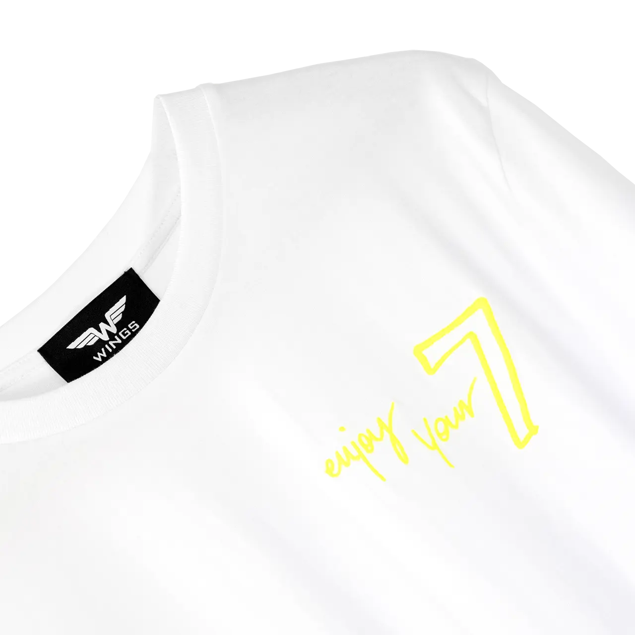 T-shirt OVERSIZE z haftem “7” Wings x Paprocki & Brzozowski UNISEX M WINGS X PAPROCKI BRZOZOWSKI