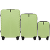 Set di 3 VALIGIE (con 18") Wings SWAN PISTACCHIO